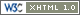 Valid xhtml 1.0 strict